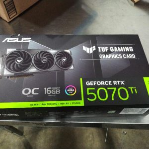 ASUS model TUF-RTX5070TI-O16G-GAMING USED